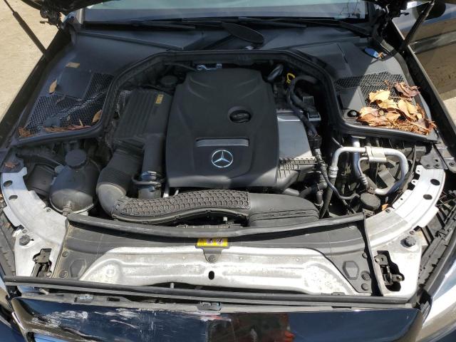 WDDWF4KB6GR165206 - 2016 MERCEDES-BENZ C 300 4MATIC BLACK photo 11