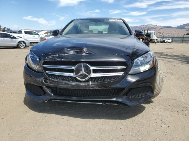 WDDWF4KB6GR165206 - 2016 MERCEDES-BENZ C 300 4MATIC BLACK photo 5