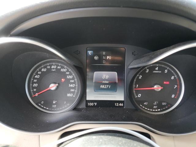 WDDWF4KB6GR165206 - 2016 MERCEDES-BENZ C 300 4MATIC BLACK photo 9