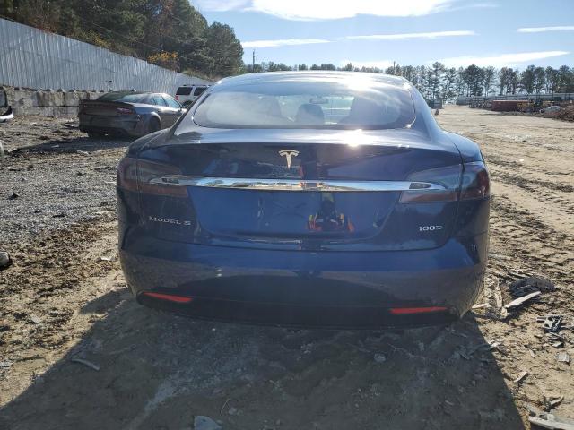 5YJSA1E24JF271510 - 2018 TESLA MODEL S Կապույտ լուսանկար 6