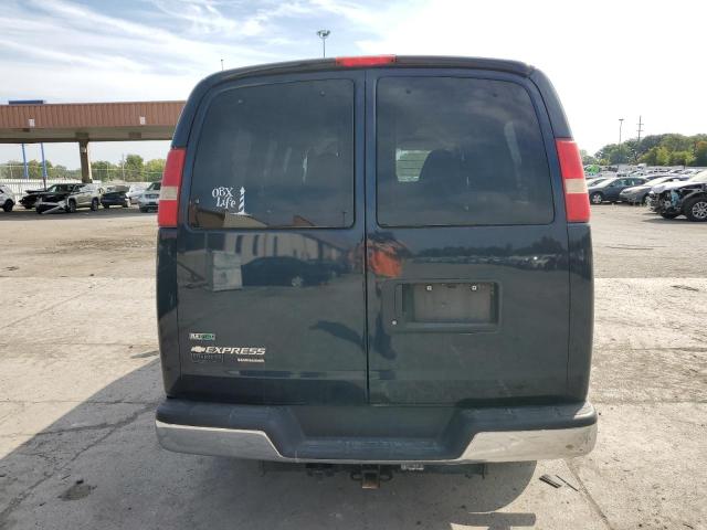 1GAWGRFG1B1133936 - 2011 CHEVROLET EXPRESS G2 LT BLUE photo 6