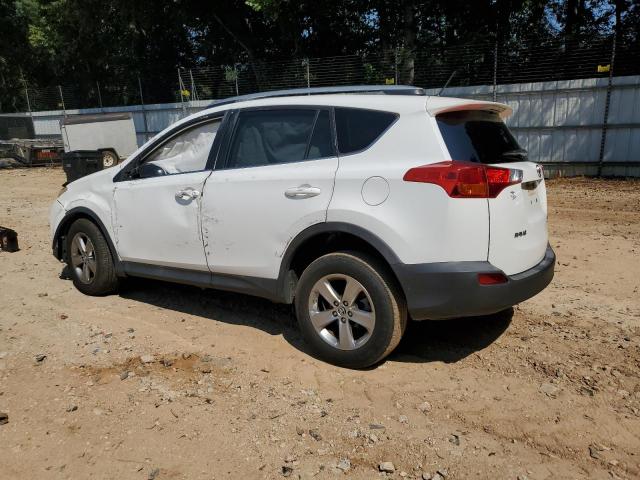 2T3RFREV3FW357062 - 2015 TOYOTA RAV4 XLE WHITE photo 2