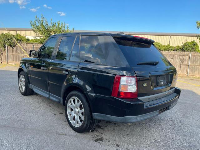SALSK25408A180380 - 2008 LAND ROVER RANGE ROVE HSE BLACK photo 3