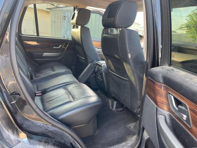 SALSK25408A180380 - 2008 LAND ROVER RANGE ROVE HSE BLACK photo 6