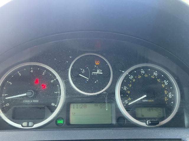 SALSK25408A180380 - 2008 LAND ROVER RANGE ROVE HSE BLACK photo 8