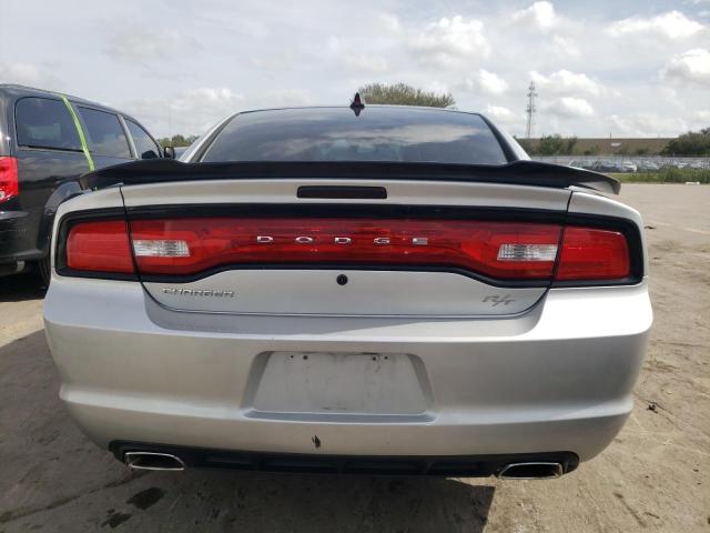 2C3CDXAT4CH230308 - 2012 DODGE CHARGER POLICE GRAY photo 6