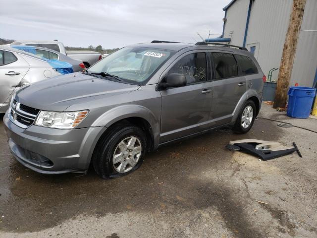 3C4PDCAB6CT167555 - 2012 DODGE JOURNEY SE GRAY photo 1