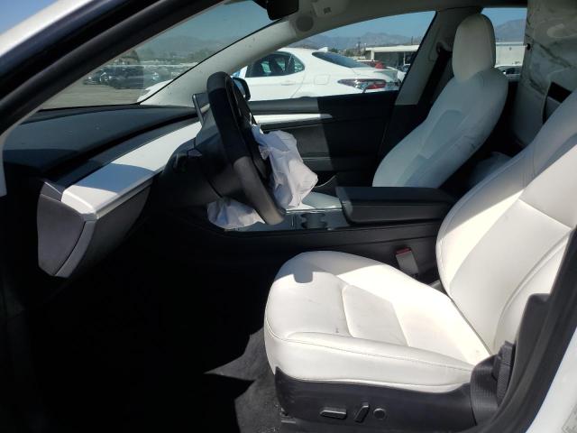5YJ3E1EA9NF359670 - 2022 TESLA MODEL 3 WHITE photo 7