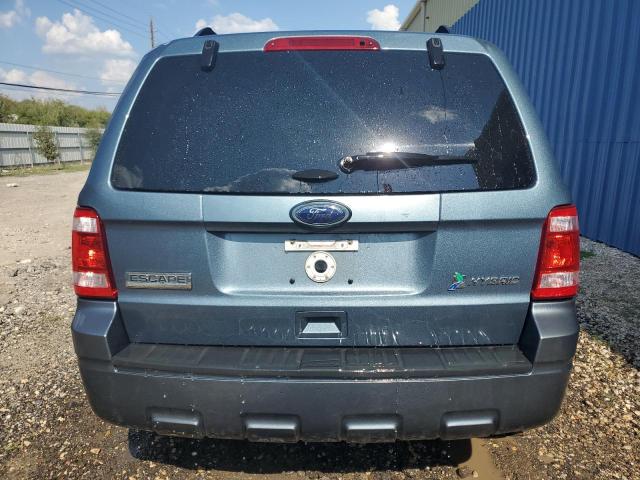 1FMCU4K35BKC54581 - 2011 FORD ESCAPE HYBRID BLUE photo 6