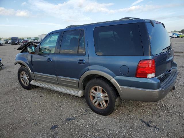 1FMPU17L54LB11667 - 2004 FORD EXPEDITION EDDIE BAUER BLUE photo 2