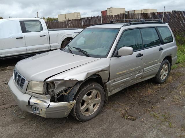 JF1SF65631H723339 - 2001 SUBARU FORESTER S GRAY photo 1