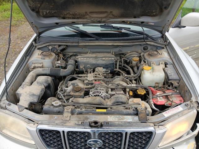 JF1SF65631H723339 - 2001 SUBARU FORESTER S GRAY photo 11