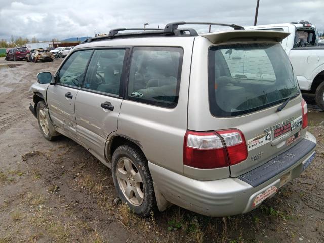 JF1SF65631H723339 - 2001 SUBARU FORESTER S GRAY photo 2
