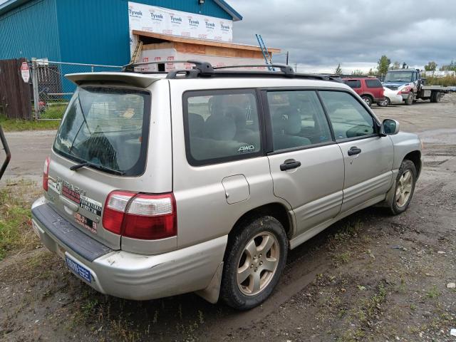 JF1SF65631H723339 - 2001 SUBARU FORESTER S GRAY photo 3