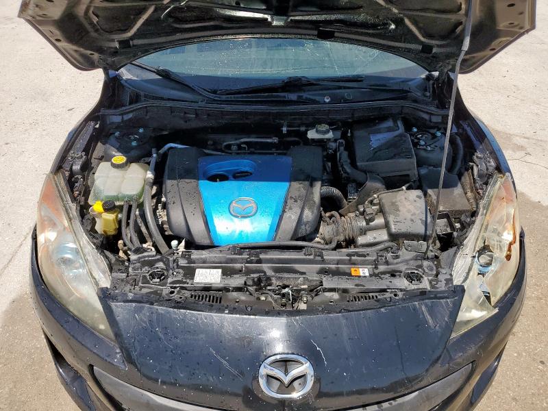 JM1BL1U79D1758979 - 2013 MAZDA 3 I BLACK photo 11