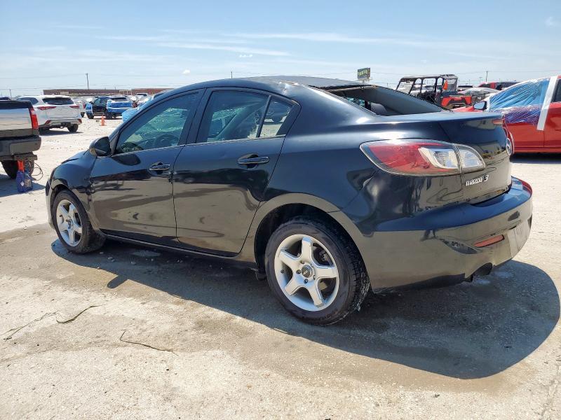 JM1BL1U79D1758979 - 2013 MAZDA 3 I BLACK photo 2