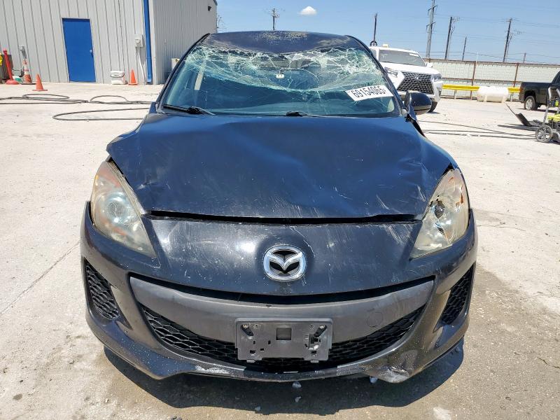 JM1BL1U79D1758979 - 2013 MAZDA 3 I BLACK photo 5