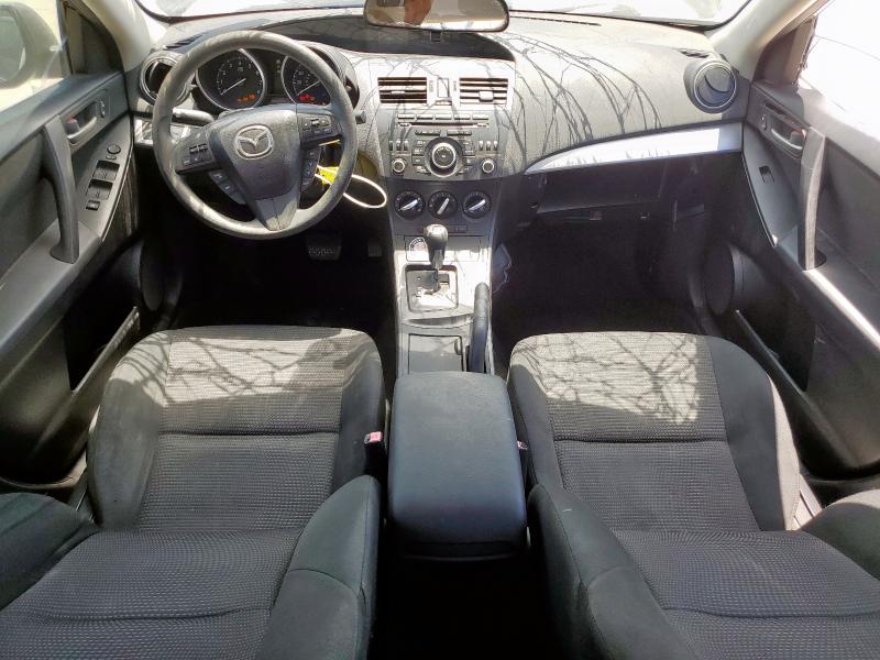 JM1BL1U79D1758979 - 2013 MAZDA 3 I BLACK photo 8