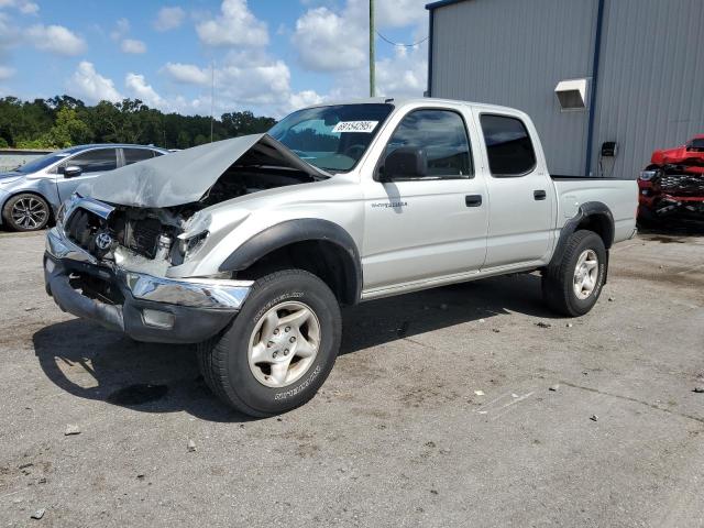 5TEGN92N22Z118101 - 2002 TOYOTA TACOMA DOUBLE CAB PRERUNNER SILVER photo 1