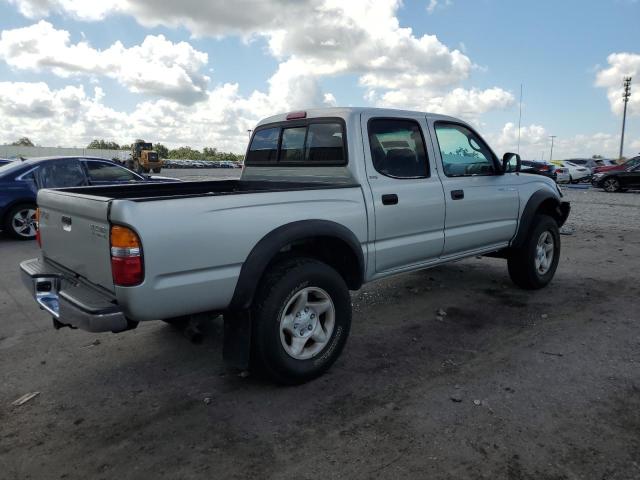 5TEGN92N22Z118101 - 2002 TOYOTA TACOMA DOUBLE CAB PRERUNNER SILVER photo 3