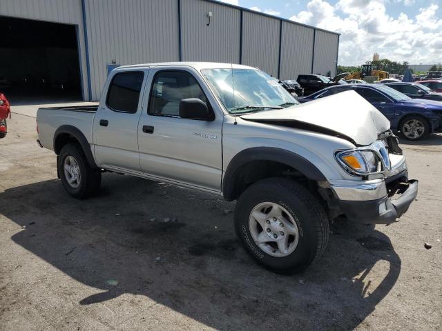 5TEGN92N22Z118101 - 2002 TOYOTA TACOMA DOUBLE CAB PRERUNNER SILVER photo 4