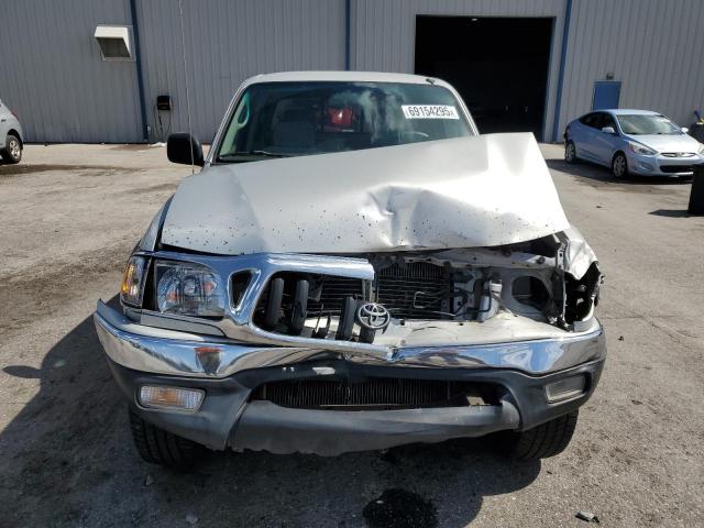 5TEGN92N22Z118101 - 2002 TOYOTA TACOMA DOUBLE CAB PRERUNNER SILVER photo 5