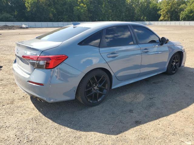 2HGFE2F51NH534168 - 2022 HONDA CIVIC SPORT BLUE photo 3