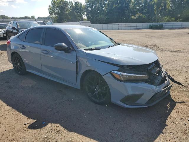 2HGFE2F51NH534168 - 2022 HONDA CIVIC SPORT BLUE photo 4