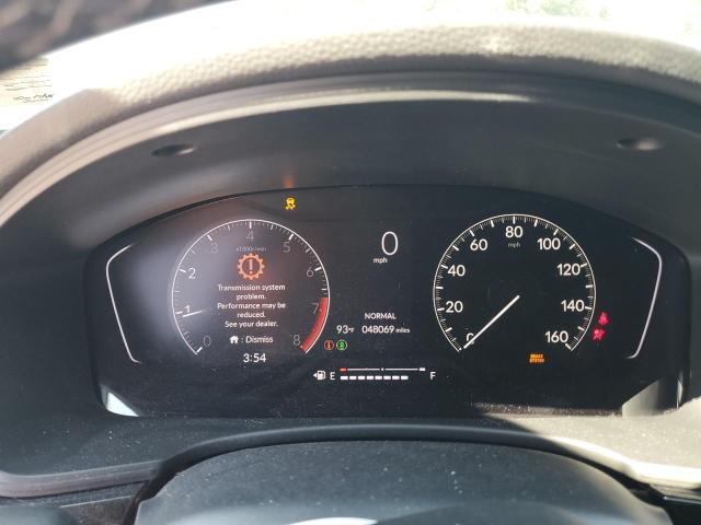 2HGFE2F51NH534168 - 2022 HONDA CIVIC SPORT BLUE photo 9