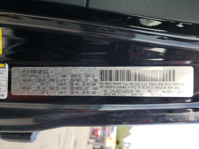 1C4HJXEG7JW263180 - 2018 JEEP WRANGLER U SAHARA შავი ფოტო 13