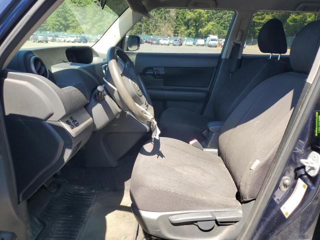 JTLKE50E781039133 - 2008 TOYOTA SCION XB BLUE photo 7