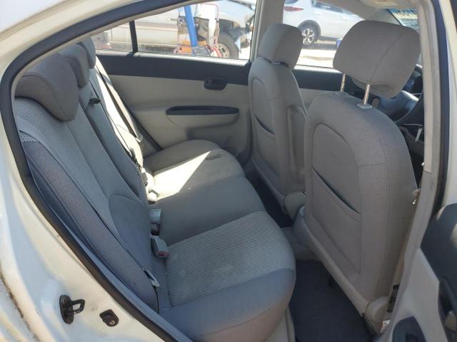 KMHCN46C66U051569 - 2006 HYUNDAI ACCENT GLS თეთრი ფოტო 10