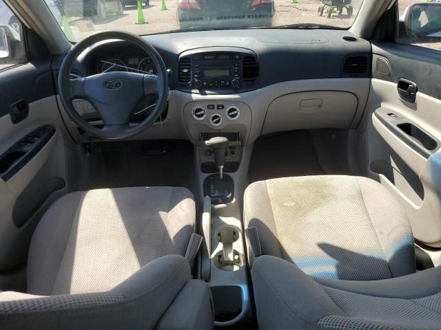 KMHCN46C66U051569 - 2006 HYUNDAI ACCENT GLS თეთრი ფოტო 8