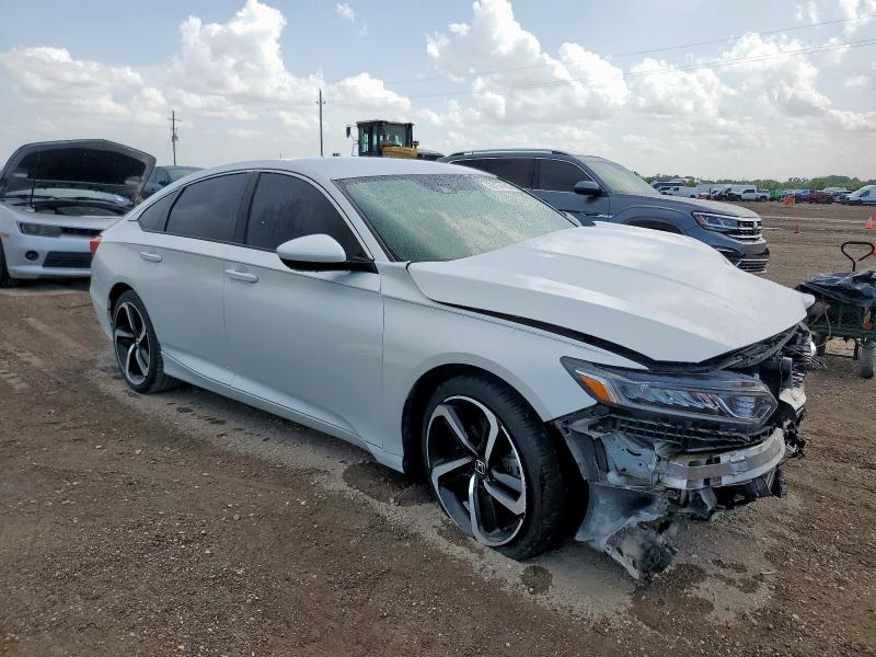 1HGCV1F32KA096086 - 2019 HONDA ACCORD SPORT Weiß Foto 4
