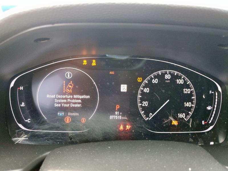 1HGCV1F32KA096086 - 2019 HONDA ACCORD SPORT Weiß Foto 9