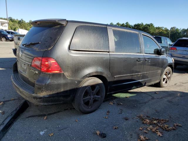 2V4RW3D17AR242257 - 2010 VOLKSWAGEN ROUTAN SE BLACK photo 3