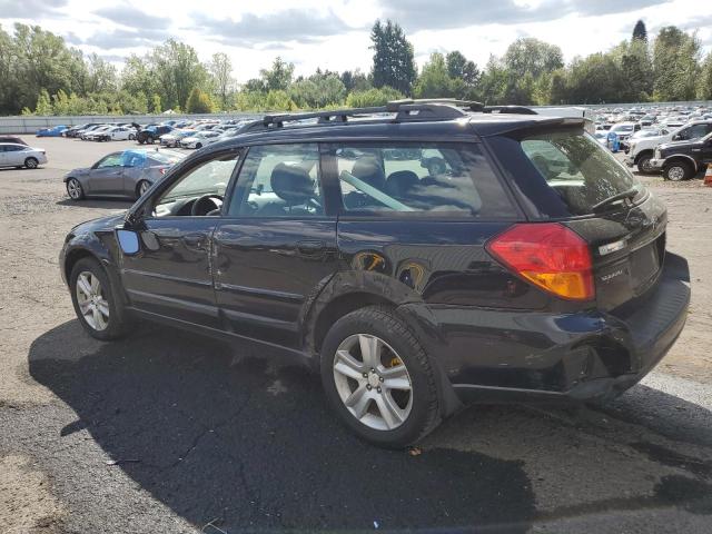 4S4BP63C974316587 - 2007 SUBARU LEGACY OUTBACK BLACK photo 2