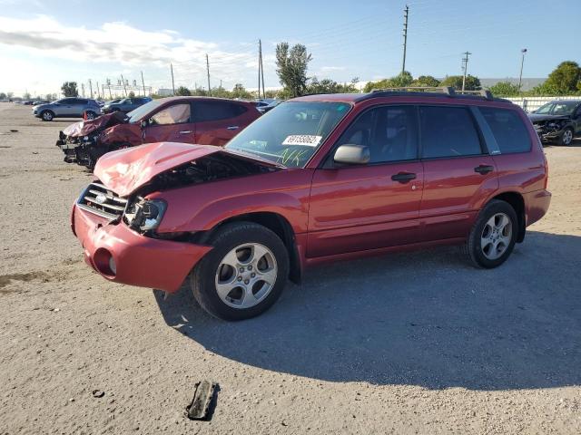 JF1SG65614H741453 - 2004 SUBARU FORESTER 2.5XS RED photo 1