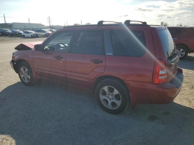 JF1SG65614H741453 - 2004 SUBARU FORESTER 2.5XS წითელი ფოტო 2