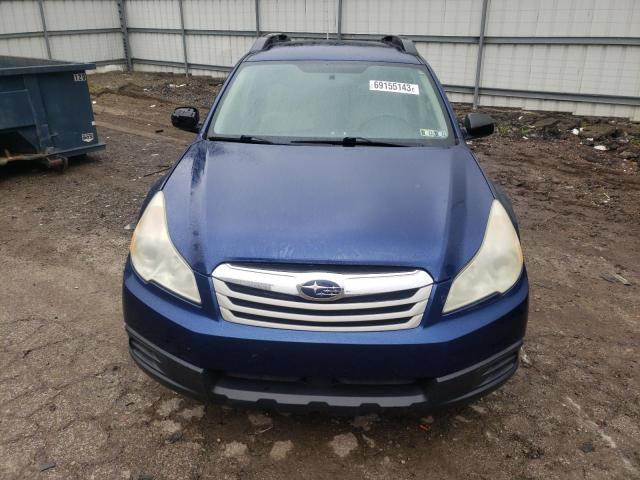 4S4BRBAC5A3312801 - 2010 SUBARU OUTBACK 2.5I BLUE photo 5