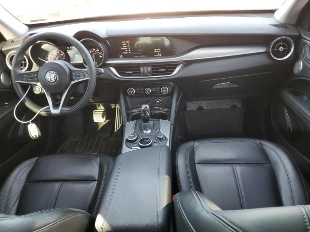 ZASFAKBN5J7B59818 - 2018 ALFA ROMEO STELVIO TI SILVER photo 8