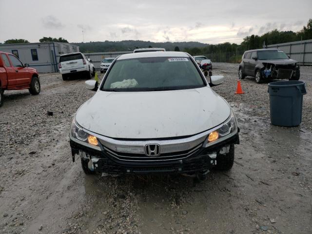 1HGCR2F34HA095377 - 2017 HONDA ACCORD LX WHITE photo 5