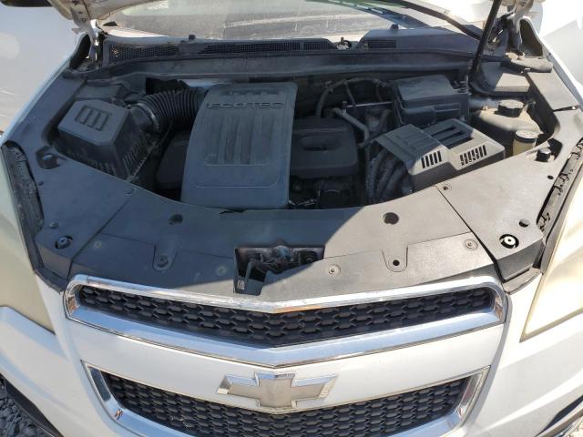 2CNFLEEW9A6207342 - 2010 CHEVROLET EQUINOX LT WHITE photo 12