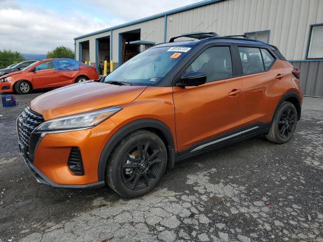 3N1CP5DV4PL564892 - 2023 NISSAN KICKS SR ORANGE photo 1