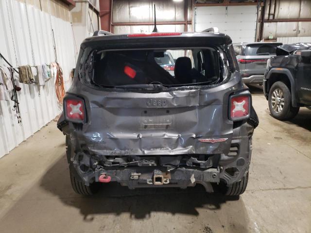 ZACCJBCB3HPF31685 - 2017 JEEP RENEGADE TRAILHAWK GRAY photo 6