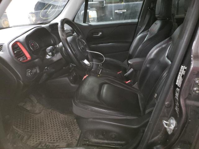ZACCJBCB3HPF31685 - 2017 JEEP RENEGADE TRAILHAWK GRAY photo 7