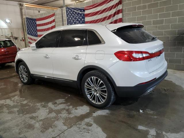 2LMPJ6LR1JBL42436 - 2018 LINCOLN MKX RESERVE WHITE photo 2