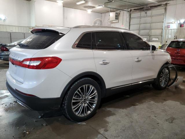 2LMPJ6LR1JBL42436 - 2018 LINCOLN MKX RESERVE WHITE photo 3