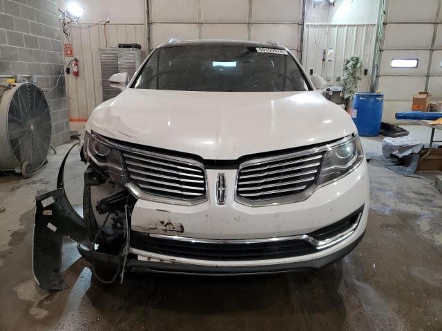 2LMPJ6LR1JBL42436 - 2018 LINCOLN MKX RESERVE WHITE photo 5