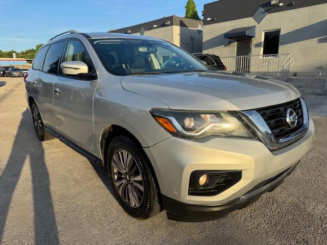 5N1DR2MN2HC672804 - 2017 NISSAN PATHFINDER S SILVER photo 4